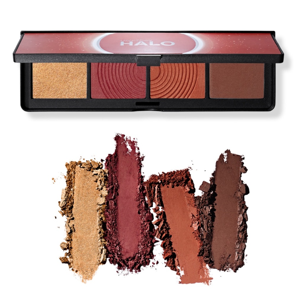 NEW Smashbox Halo Sculpt + Glow Face Palette in Berry Saturation Full Size